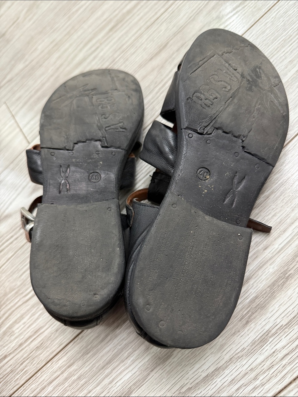 A.S. 98 Leather Sandals - Picture 8 of 9